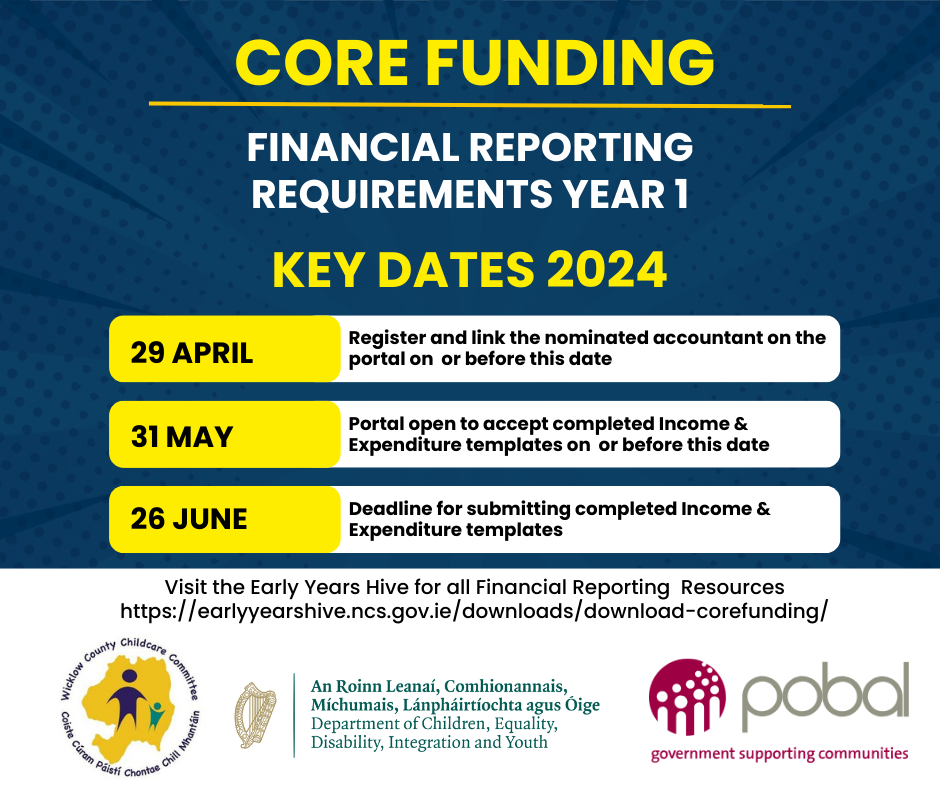 Core Funding Chart of Accounts Information Session
